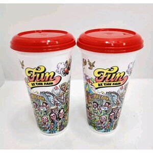 Fun at the Fair Berk Cup Plastic 32oz County State Fair Souvenir